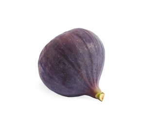 Photo of Whole ripe fresh fig isolated on white