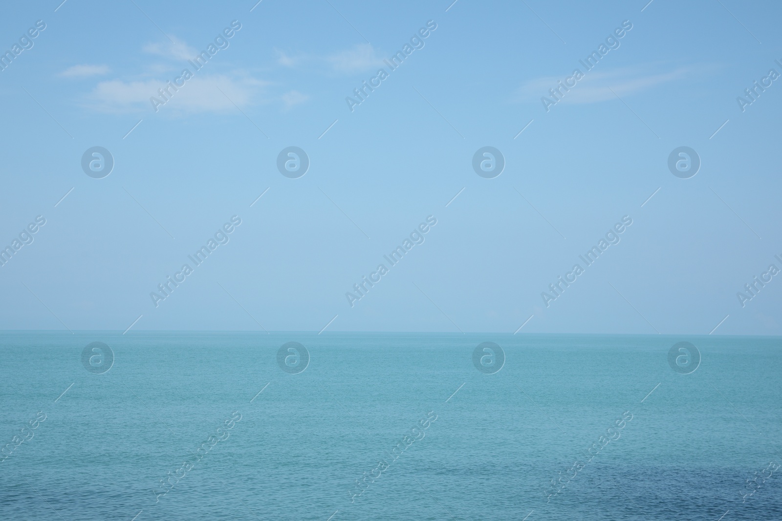 Photo of Picturesque view of beautiful sea water and blue sky