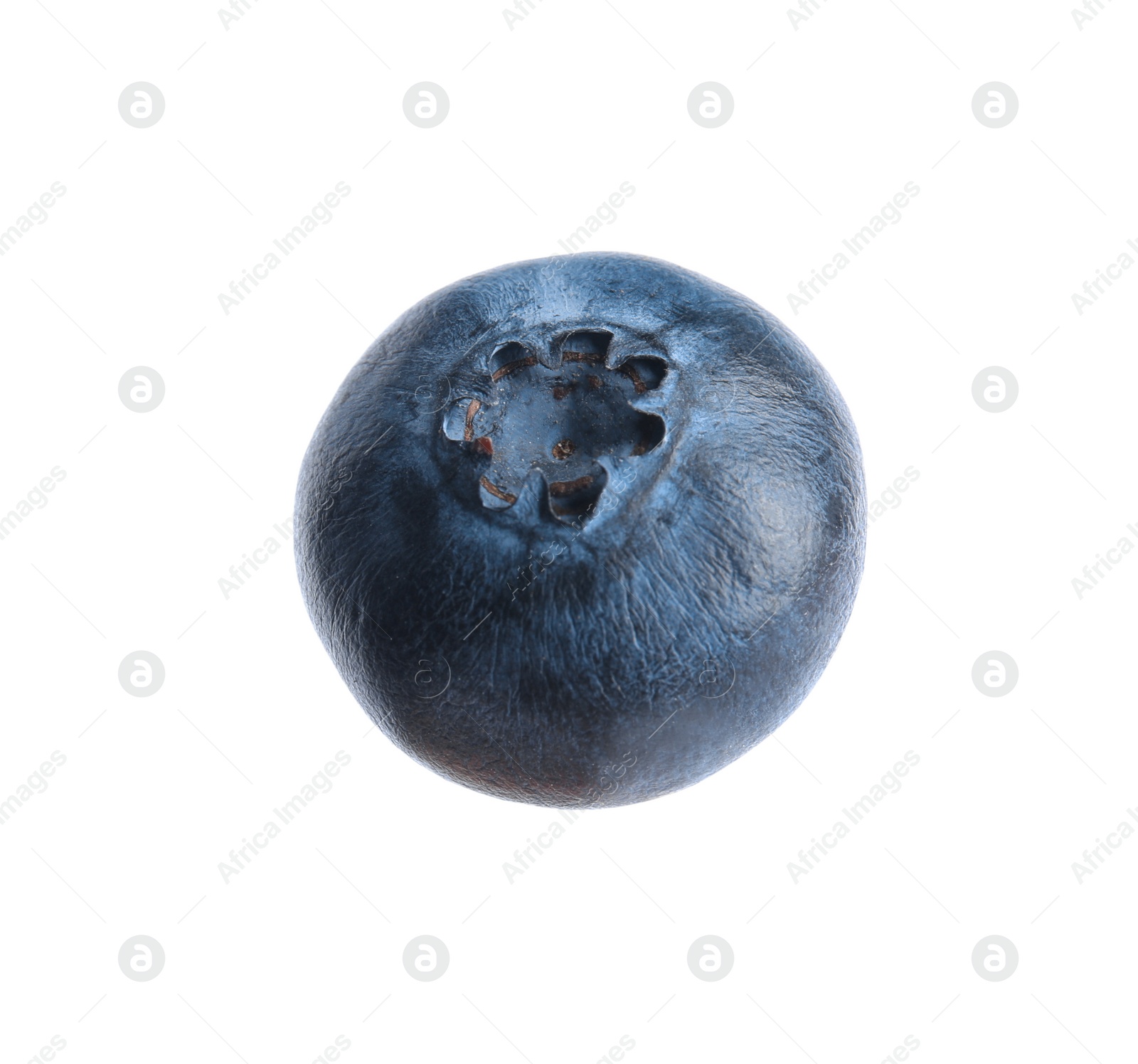 Photo of Whole fresh tasty blueberry isolated on white