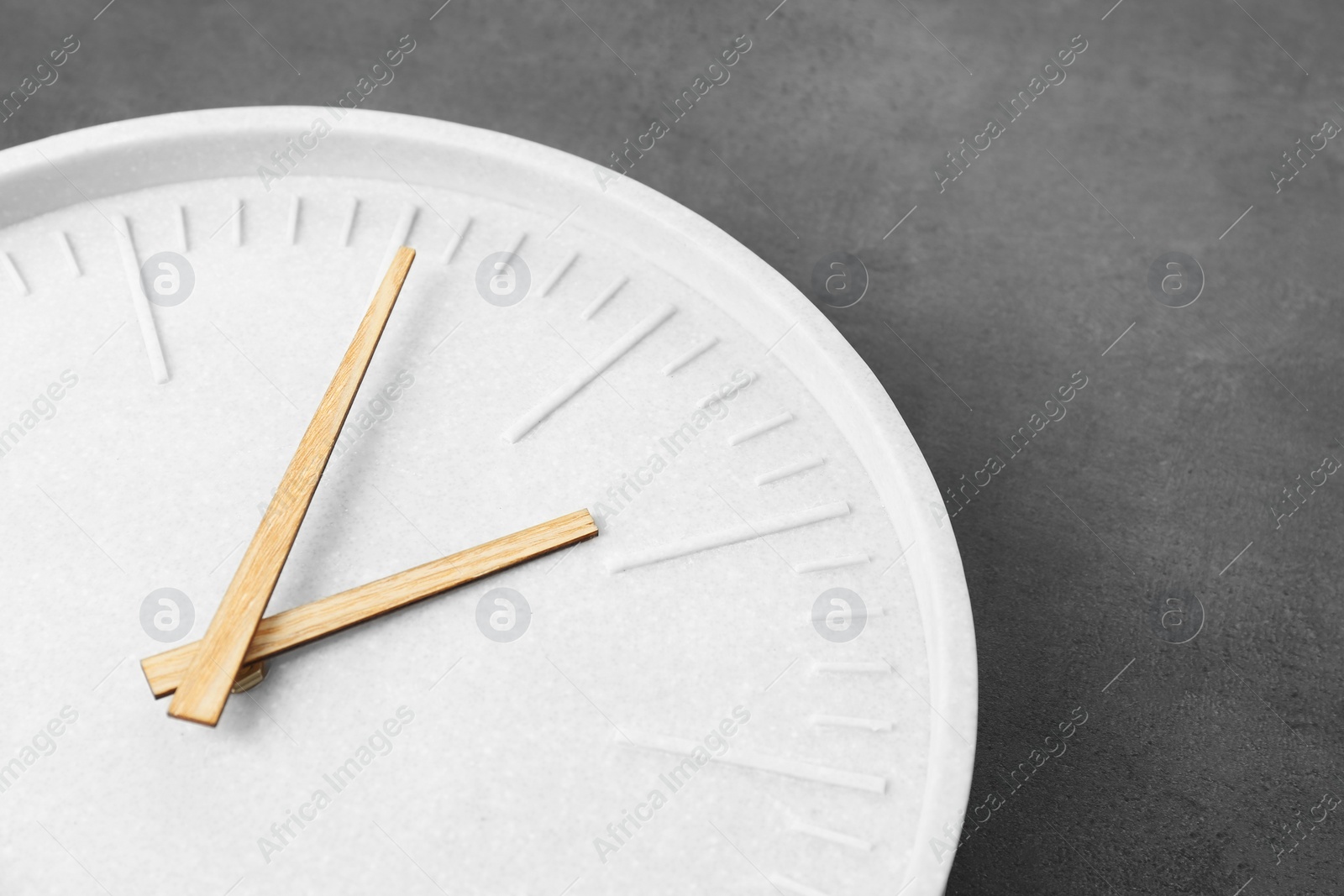 Photo of Big clock, closeup. Time change concept