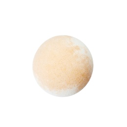 Bath bomb on white background. Spa product