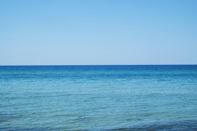 Photo of View of beautiful seascape on summer day