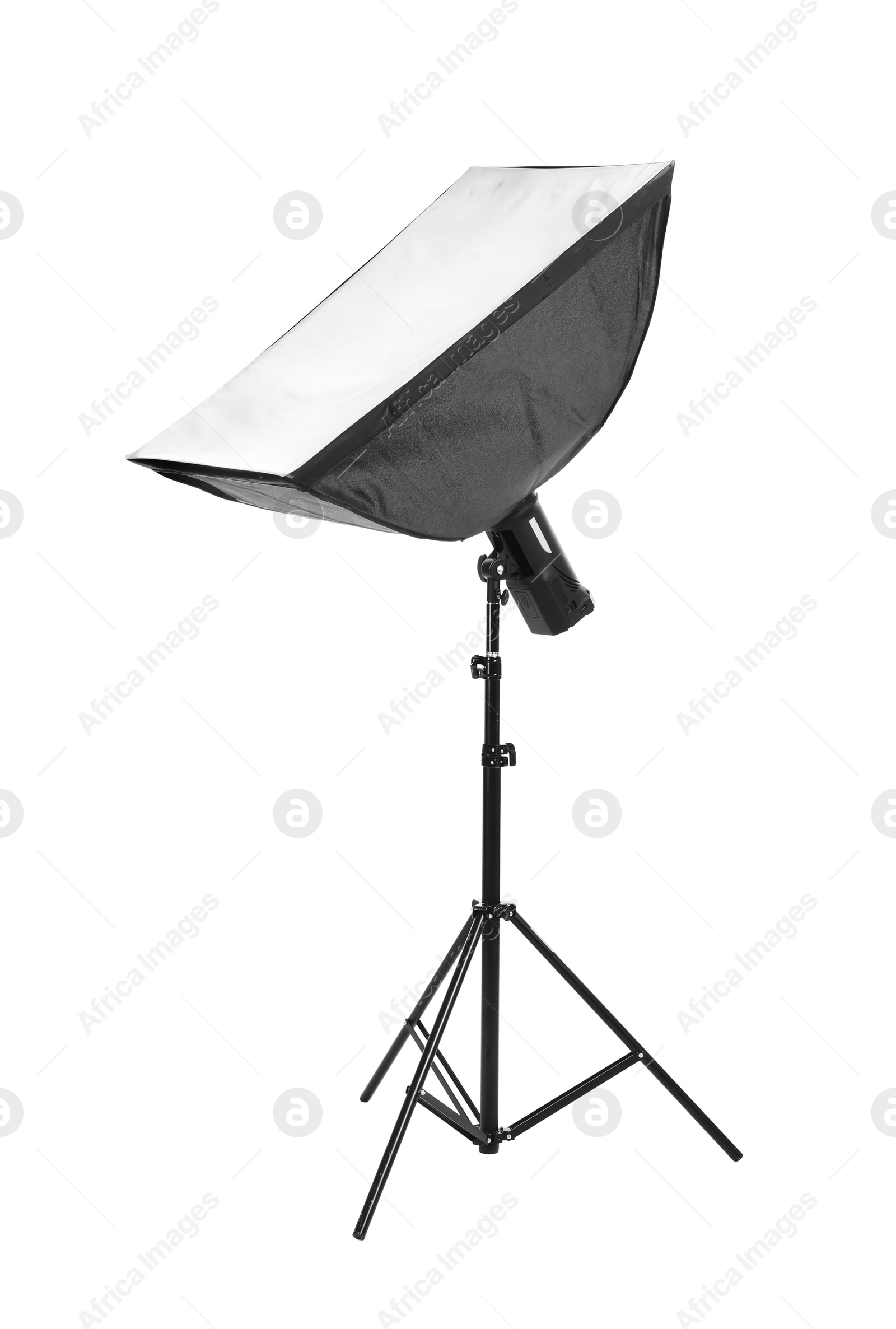 Photo of Studio lighting on white background. Food photography