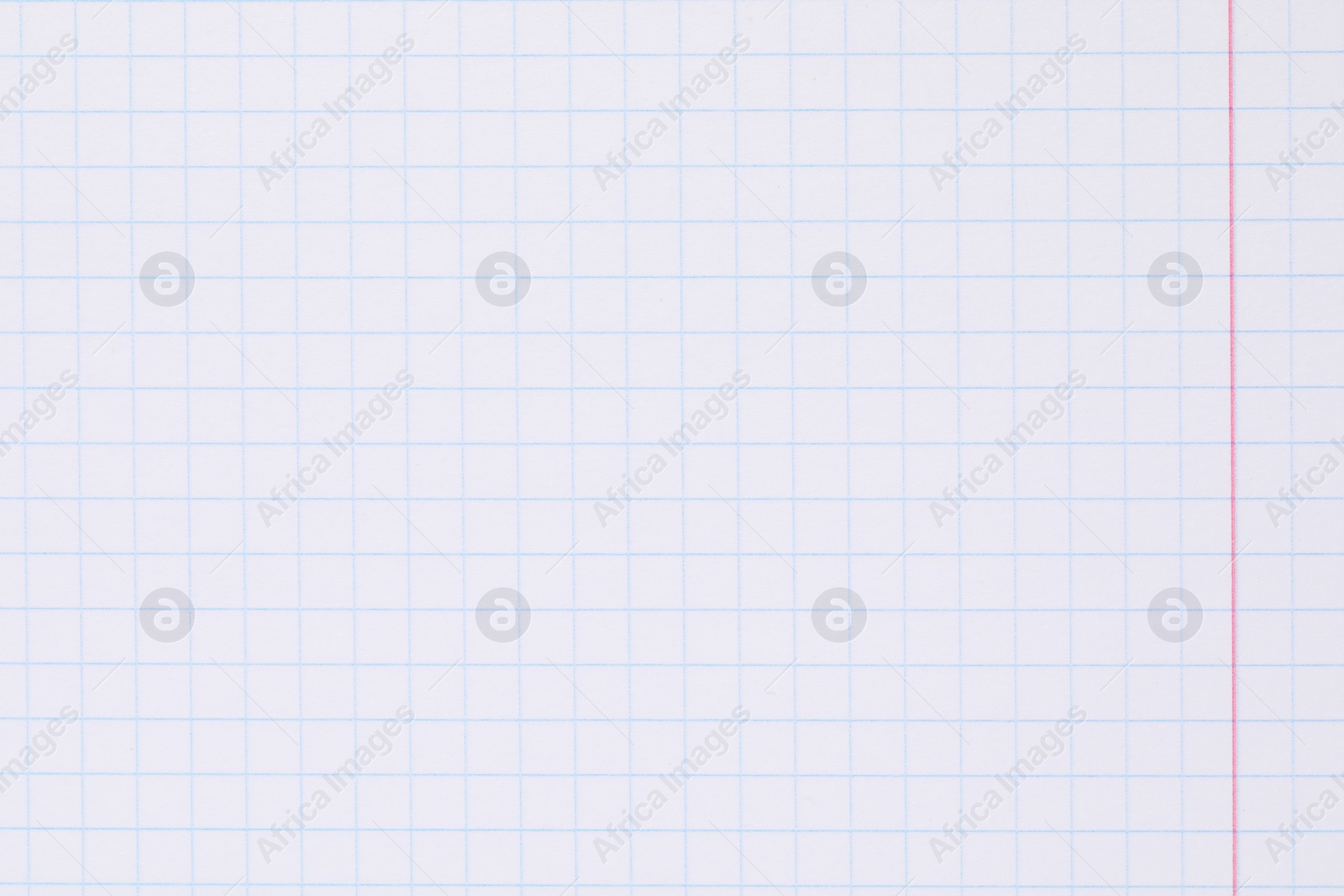 Photo of Texture of copybook paper sheet as background, closeup