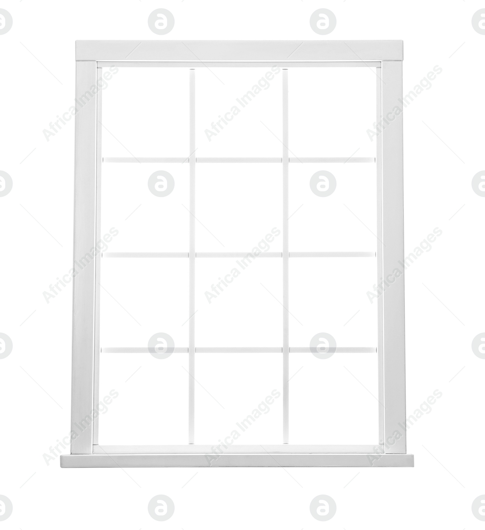 Image of Modern and elegant window on white background