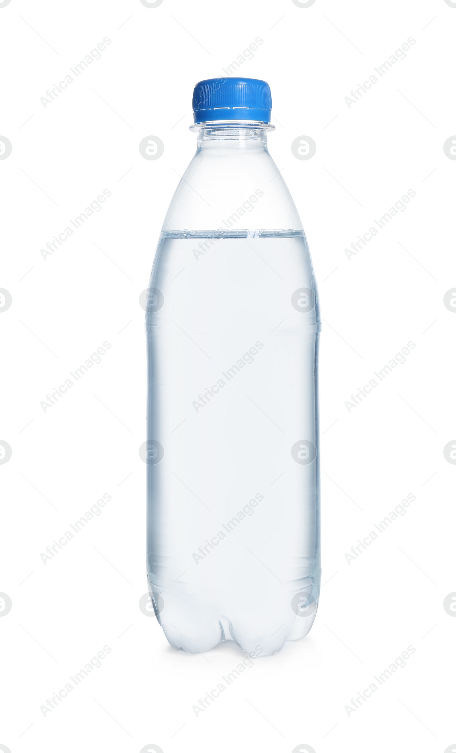 Photo of Plastic bottle of pure water isolated on white