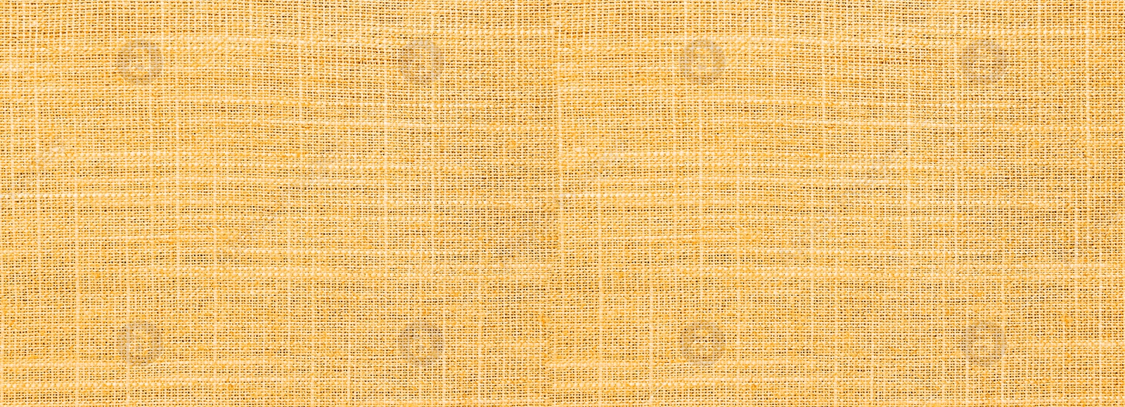 Image of Texture of yellow burlap fabric as background, top view. Banner design