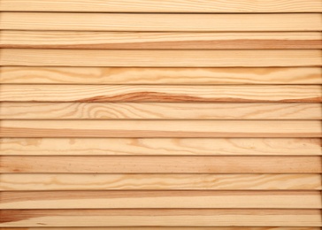 Photo of Texture of wooden surface as background, top view