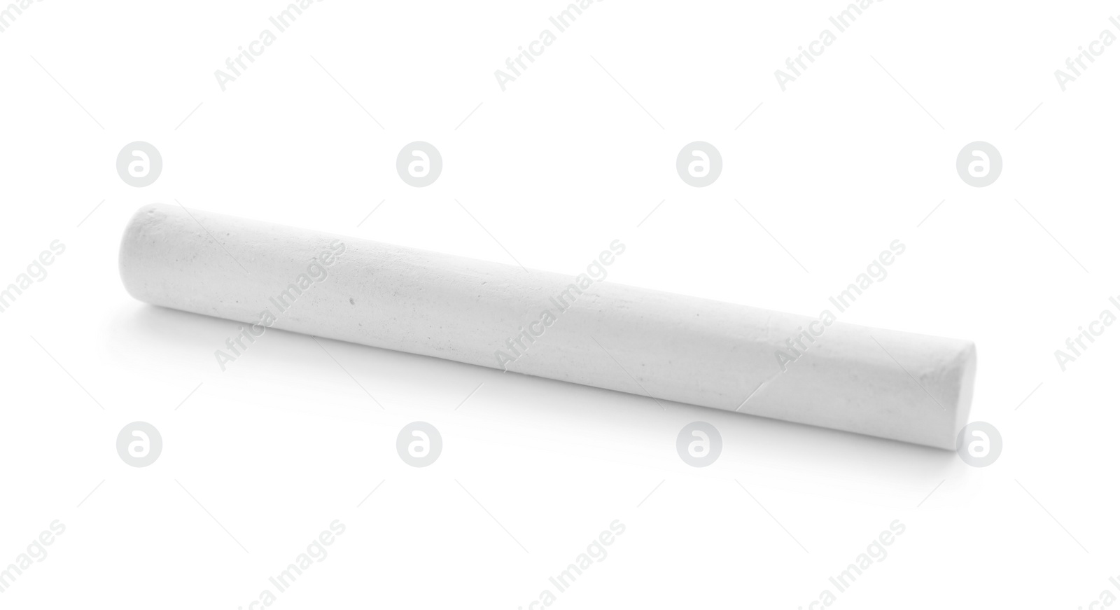 Photo of Small piece of chalk isolated on white