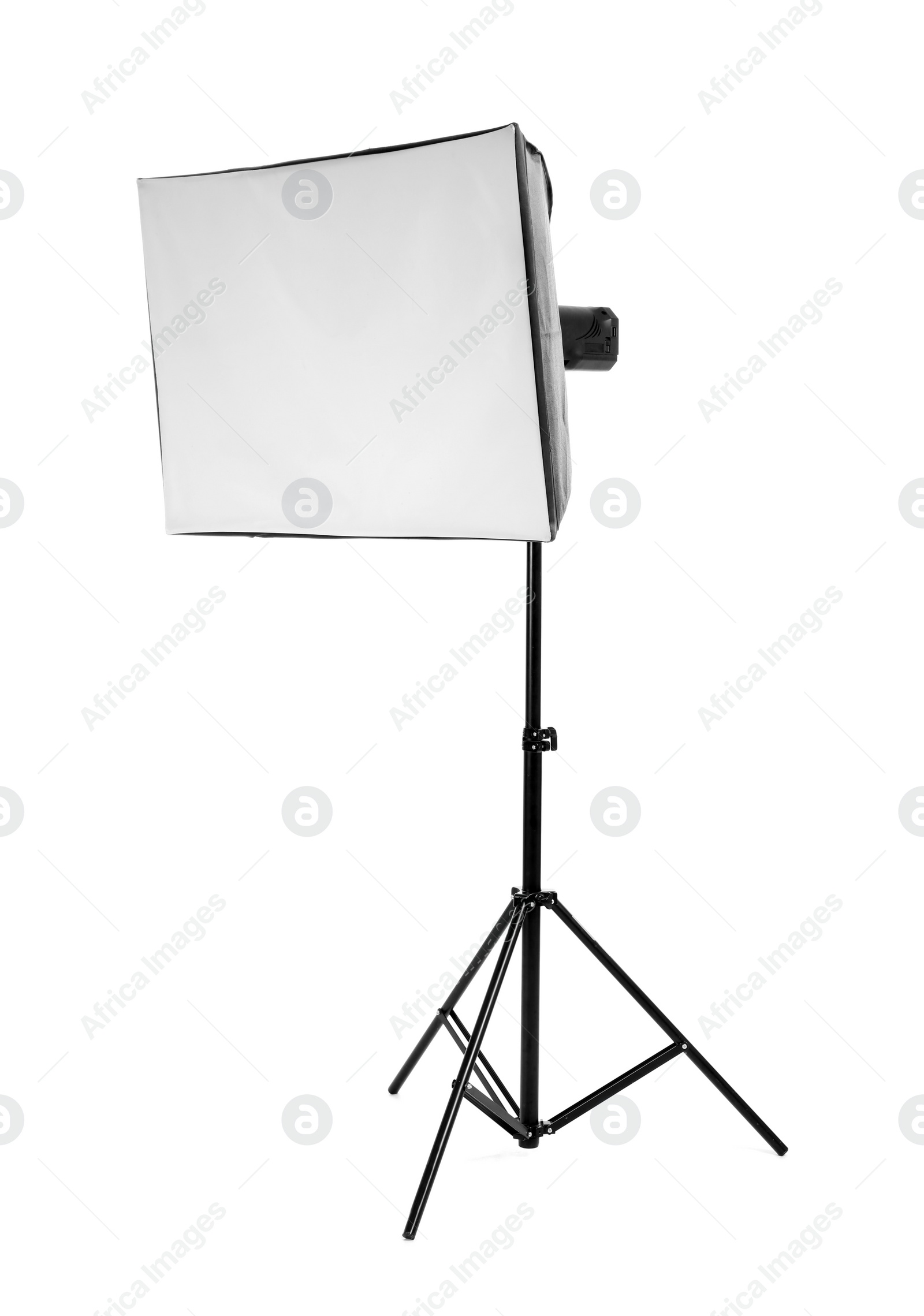 Photo of Studio lighting on white background. Food photography