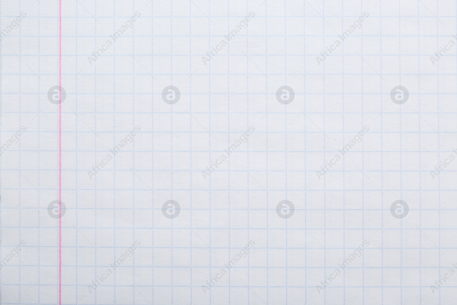 Photo of Checkered notebook sheet as background, top view