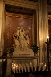 Photo of ROME, ITALY - FEBRUARY 2, 2024: Statue of Ave Regina Pacis in Basilica of St. John Lateran