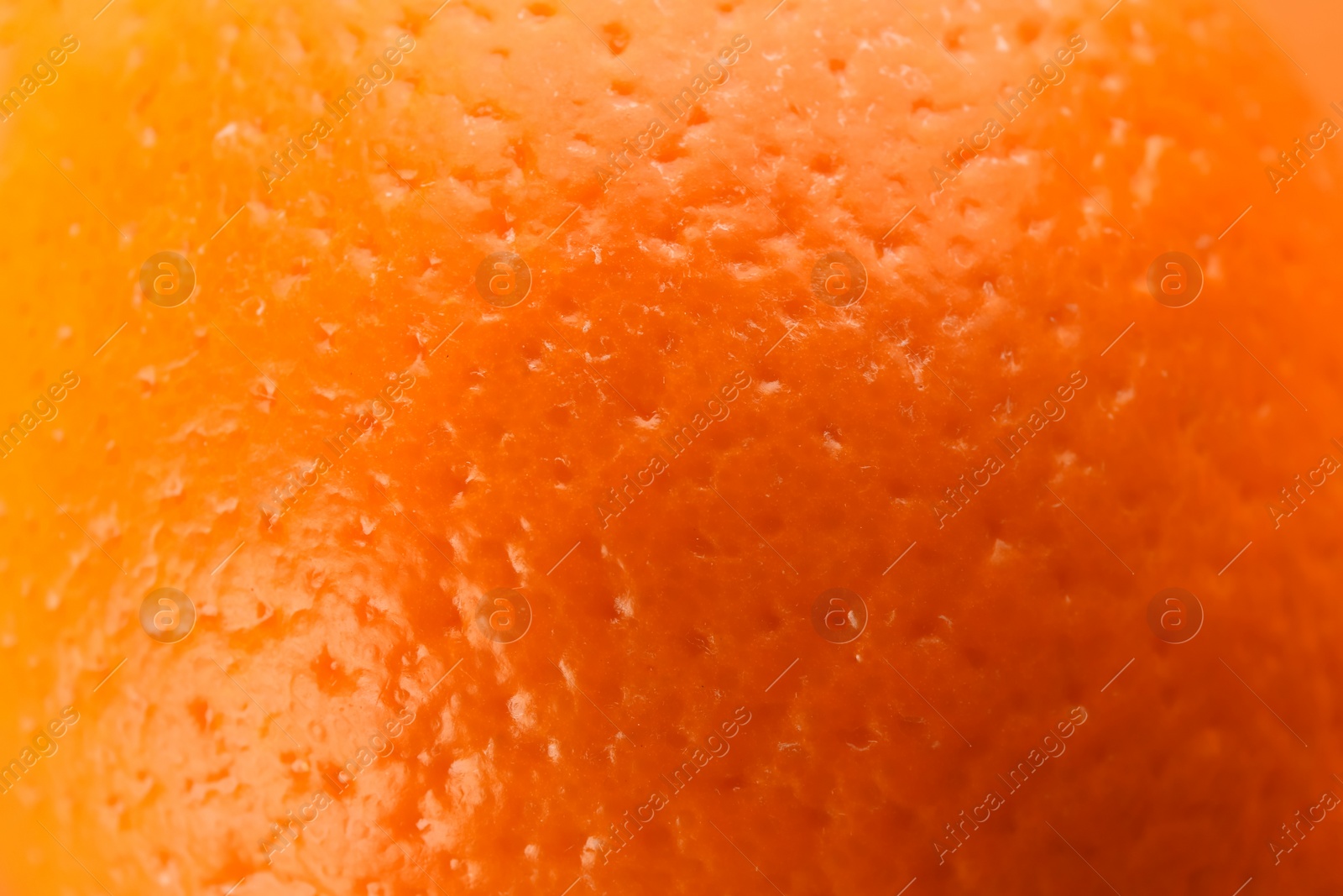 Photo of Delicious unpeeled orange fruit as background, closeup