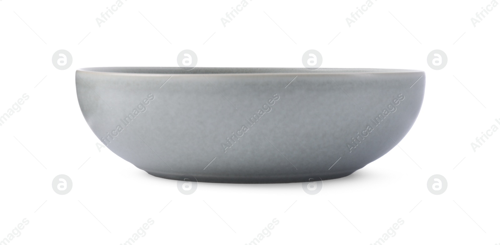 Photo of Clean empty ceramic bowl isolated on white