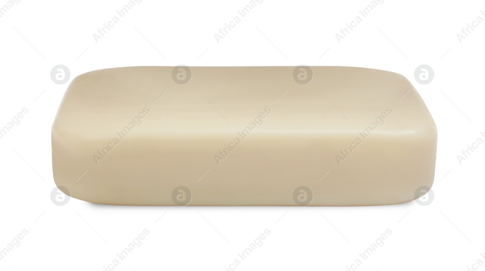 Photo of Soap bar on white background. Personal hygiene