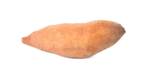 Photo of Whole ripe sweet potato isolated on white
