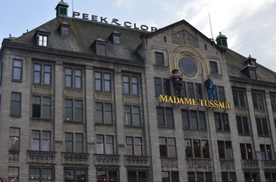 Photo of Amsterdam, Netherlands - June 18, 2022: Exterior of Madame Tussauds museum