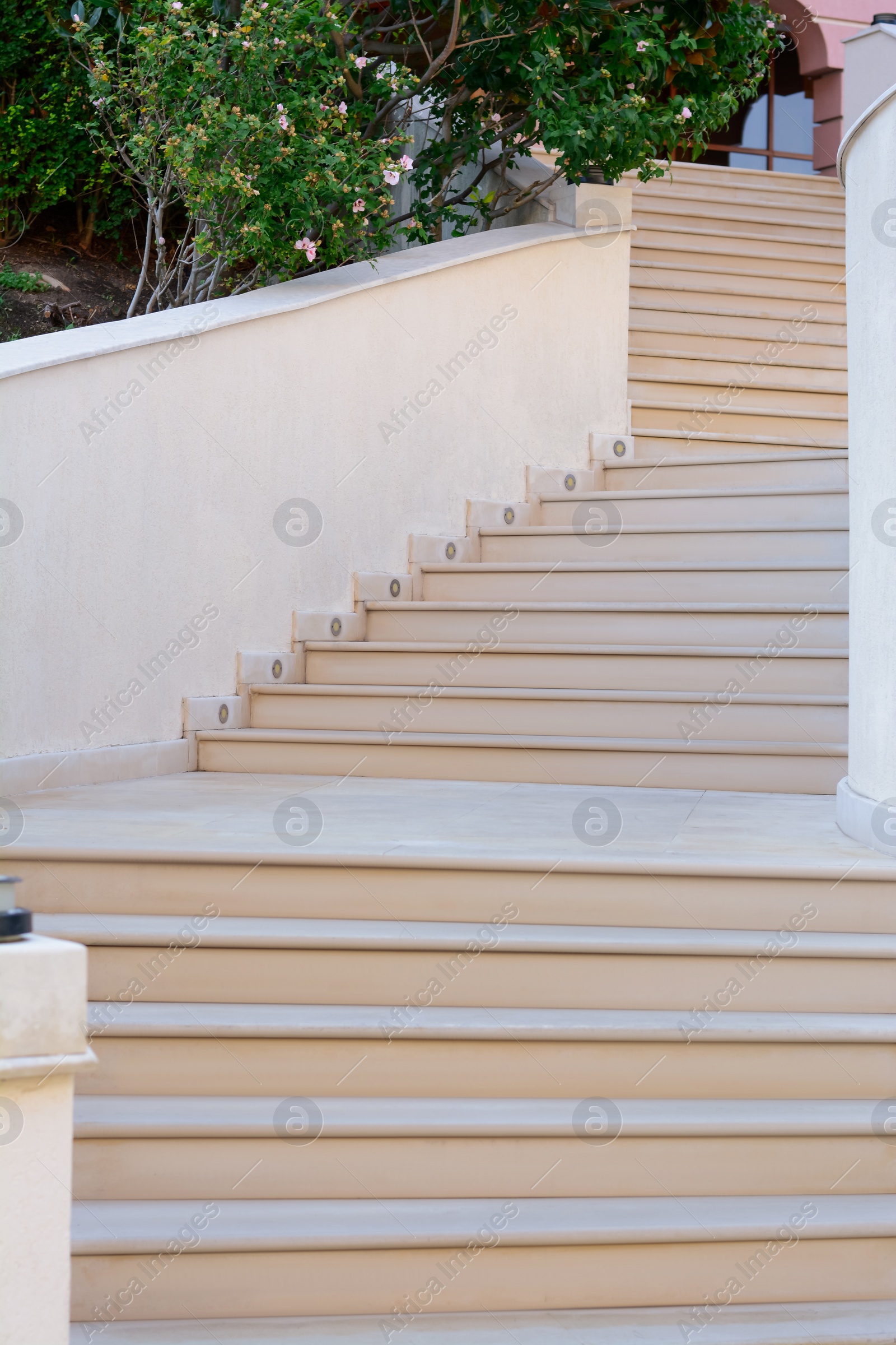 Photo of Beautiful stone stairs outdoors on sunny day