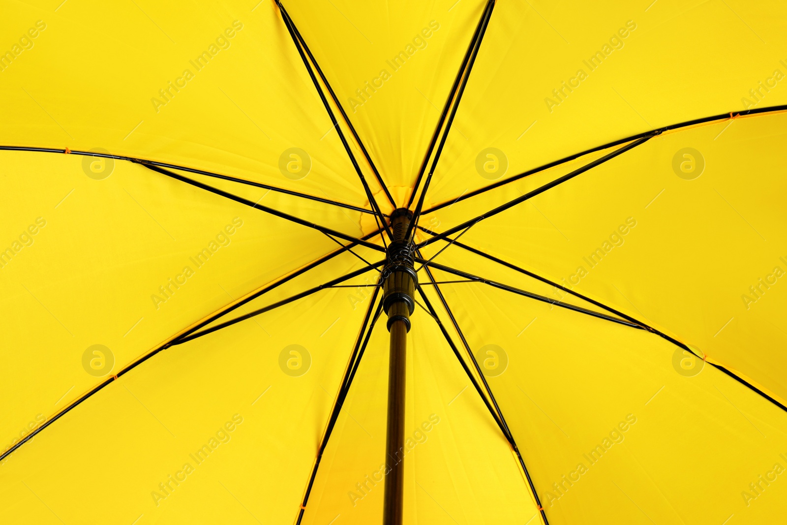 Photo of Color umbrella as background, closeup view