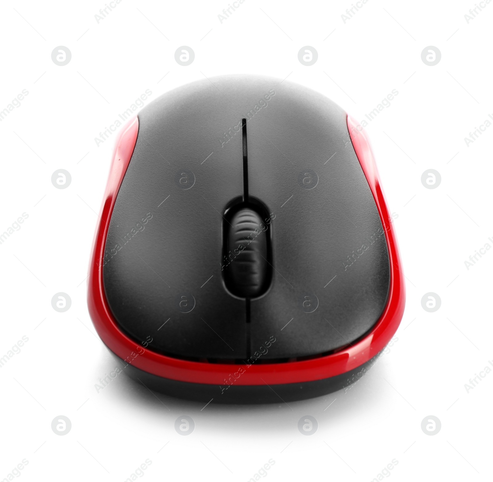 Photo of Color computer mouse on white background