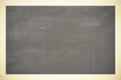 Image of Old paper photo with empty space. Mockup for design