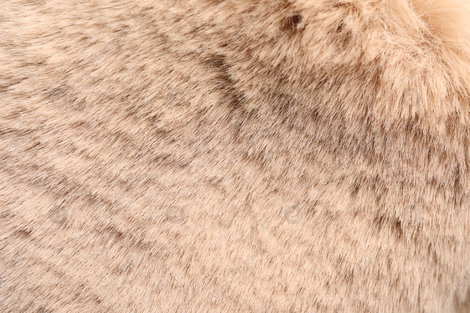 Photo of Texture of faux fur as background, closeup