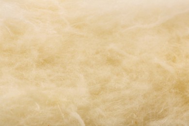 Photo of Sweet cotton candy as background, closeup view