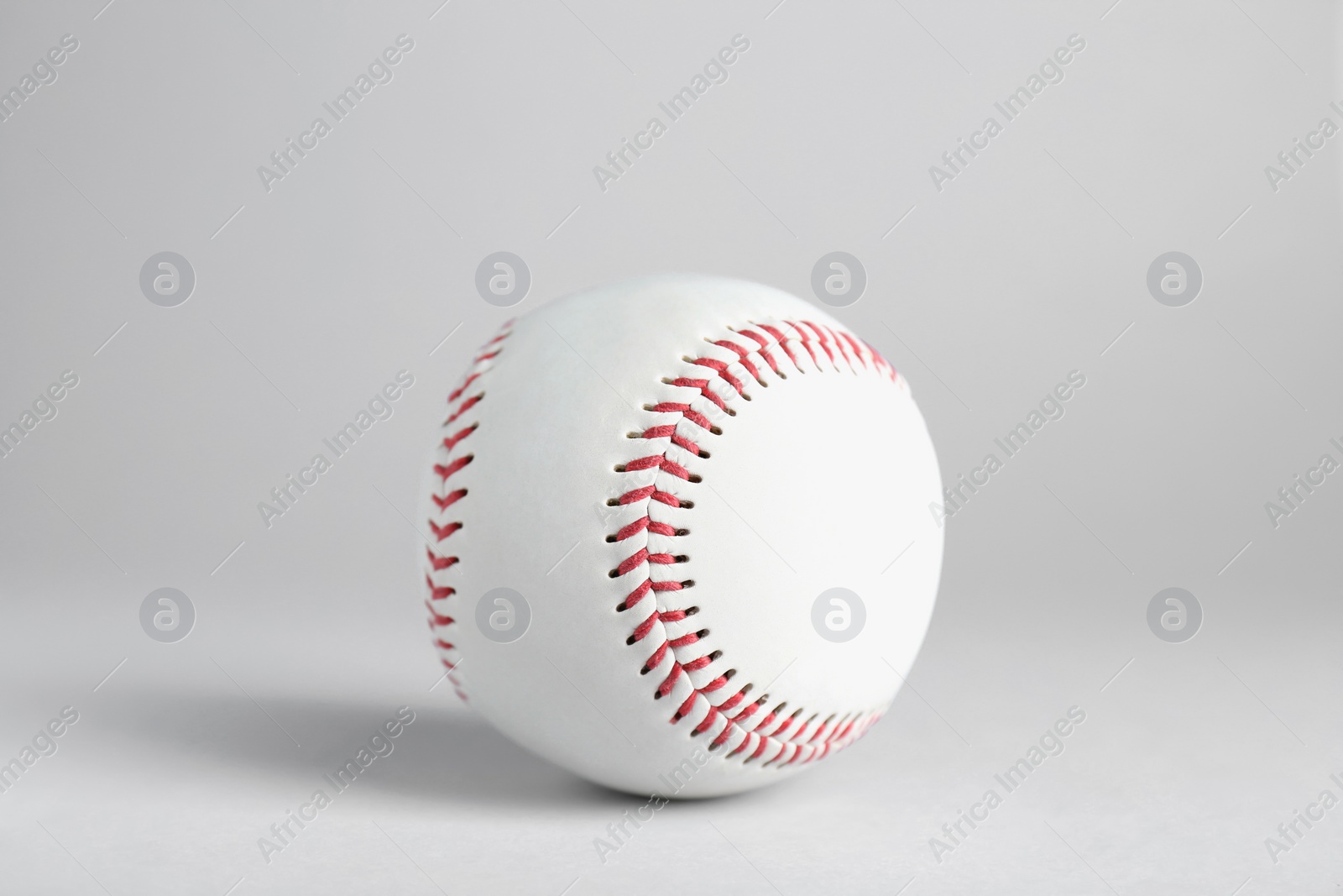 Photo of Baseball ball on white background. Sports game