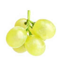 Photo of Fresh ripe juicy grapes isolated on white