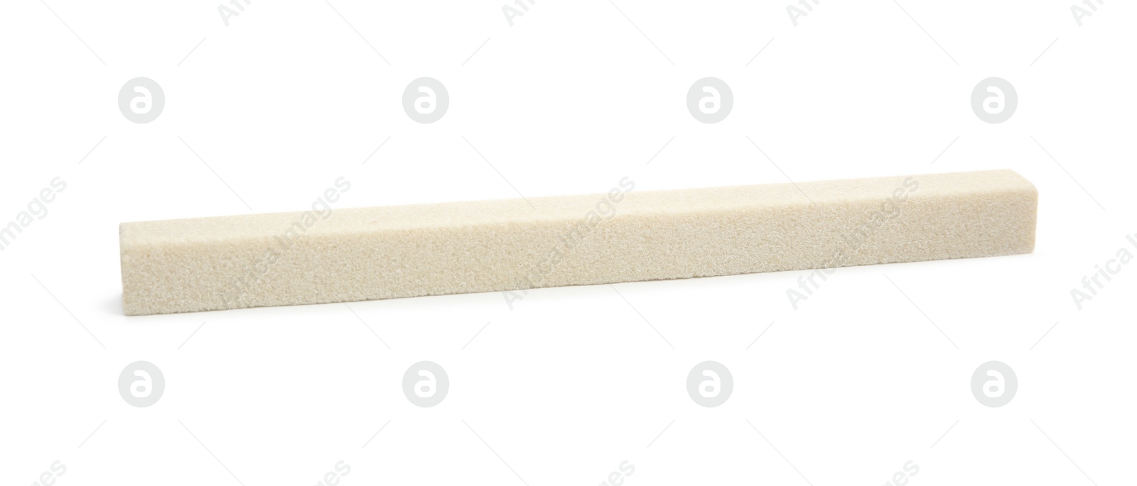 Photo of Sharpening stone for knife isolated on white