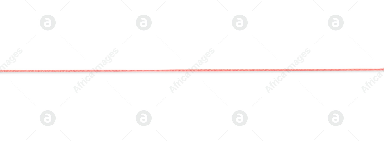 Photo of Color sewing thread on white background