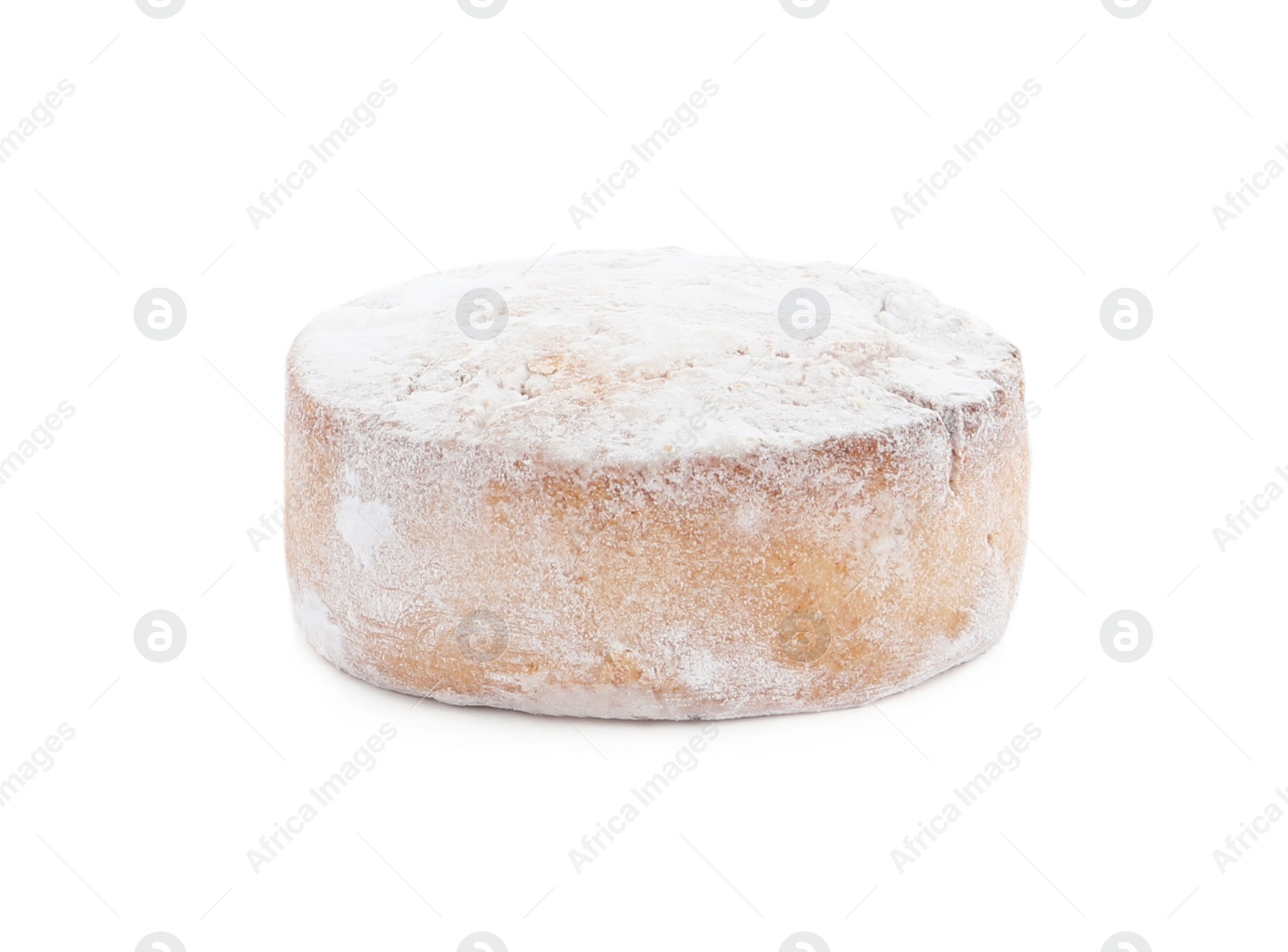 Photo of Sweet delicious homemade cookie on white background