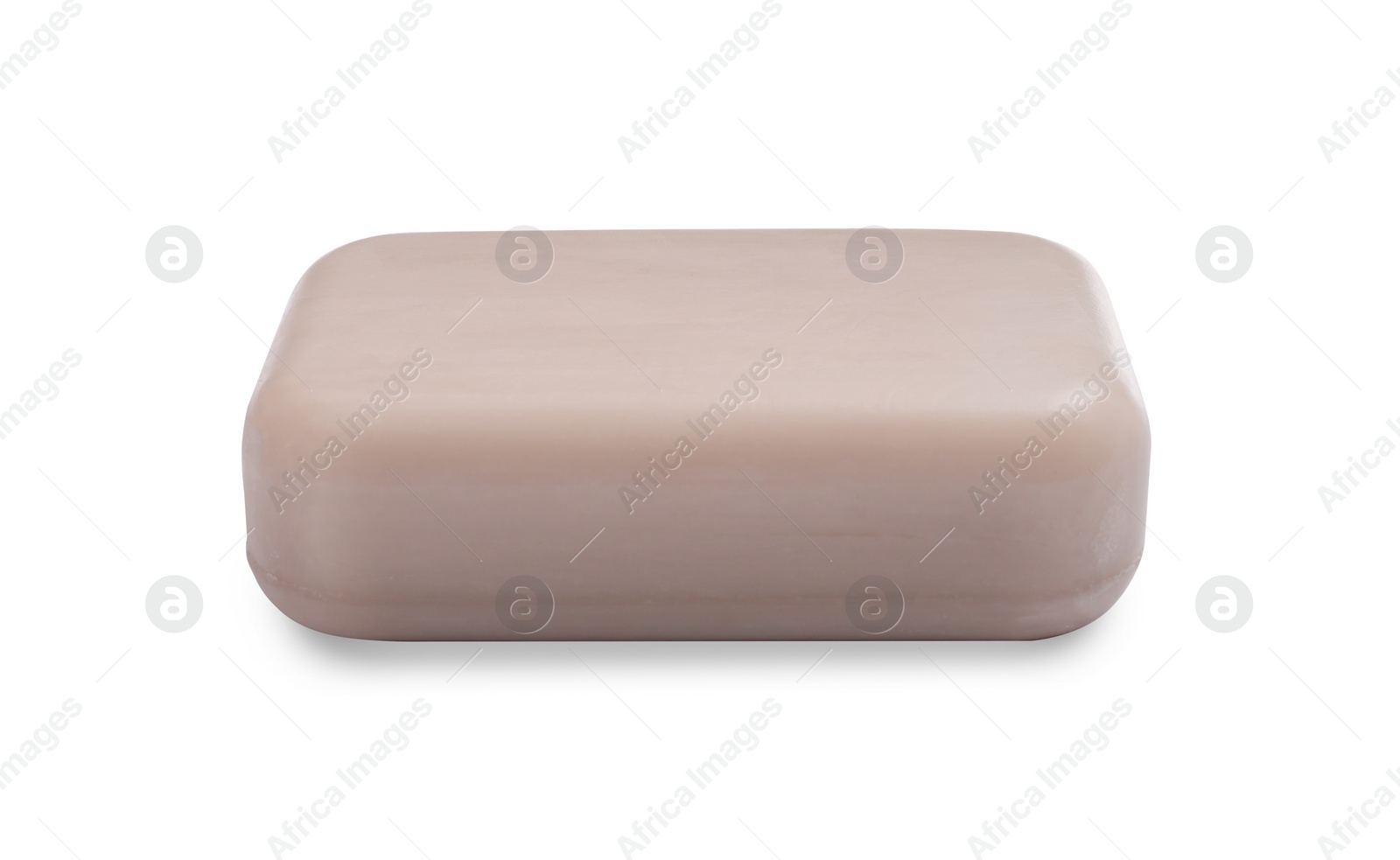 Photo of Soap bar on white background. Personal hygiene