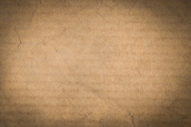 Texture of old paper as background, top view