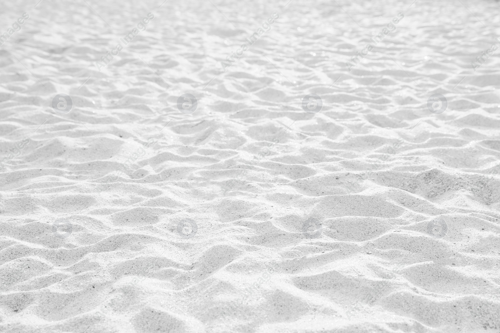 Image of Closeup view of sandy beach as background