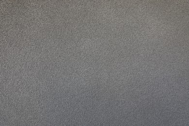 Photo of Texture of grey plaster wall as background
