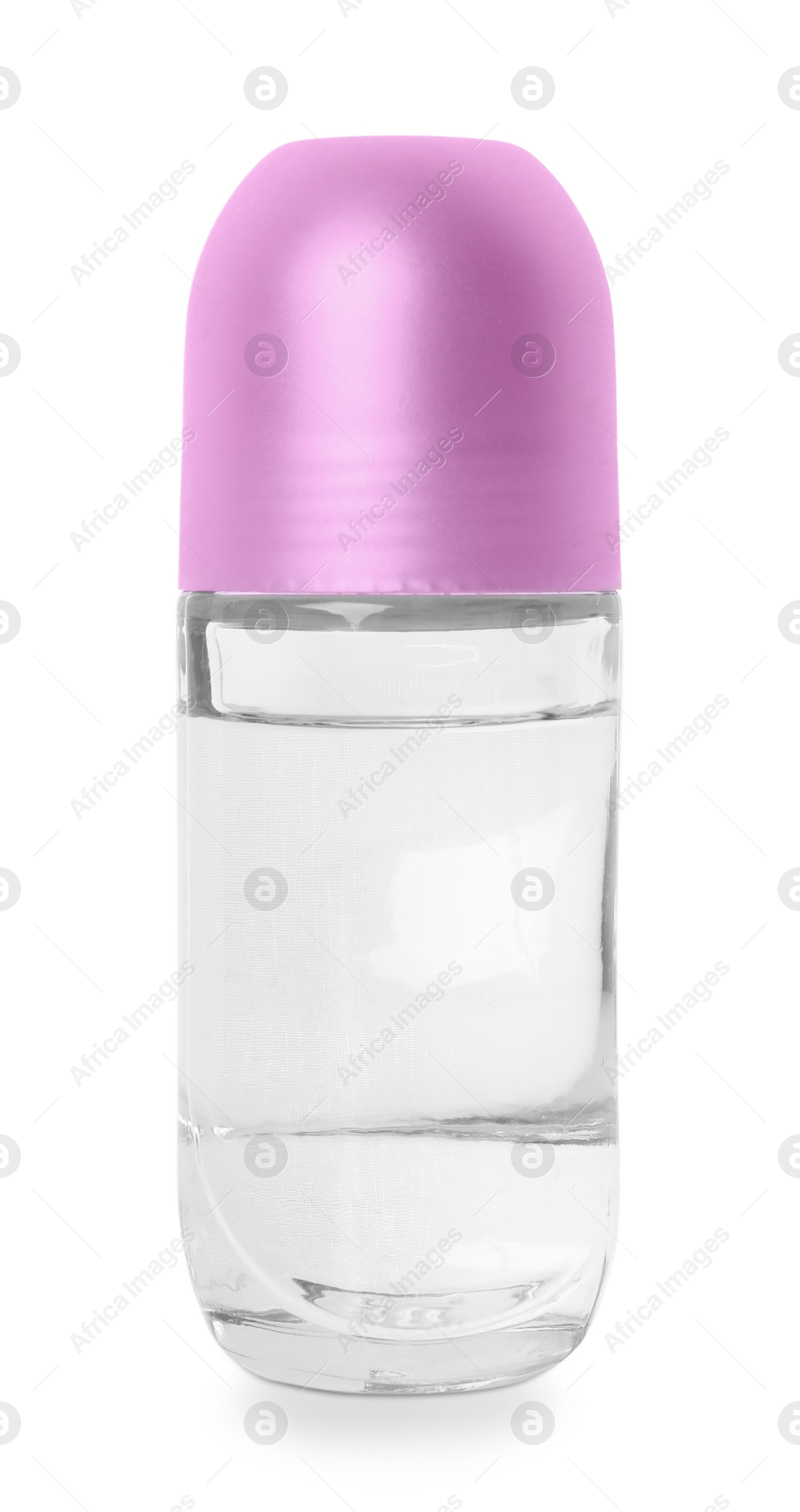 Photo of One roll-on deodorant isolated on white. Personal care product