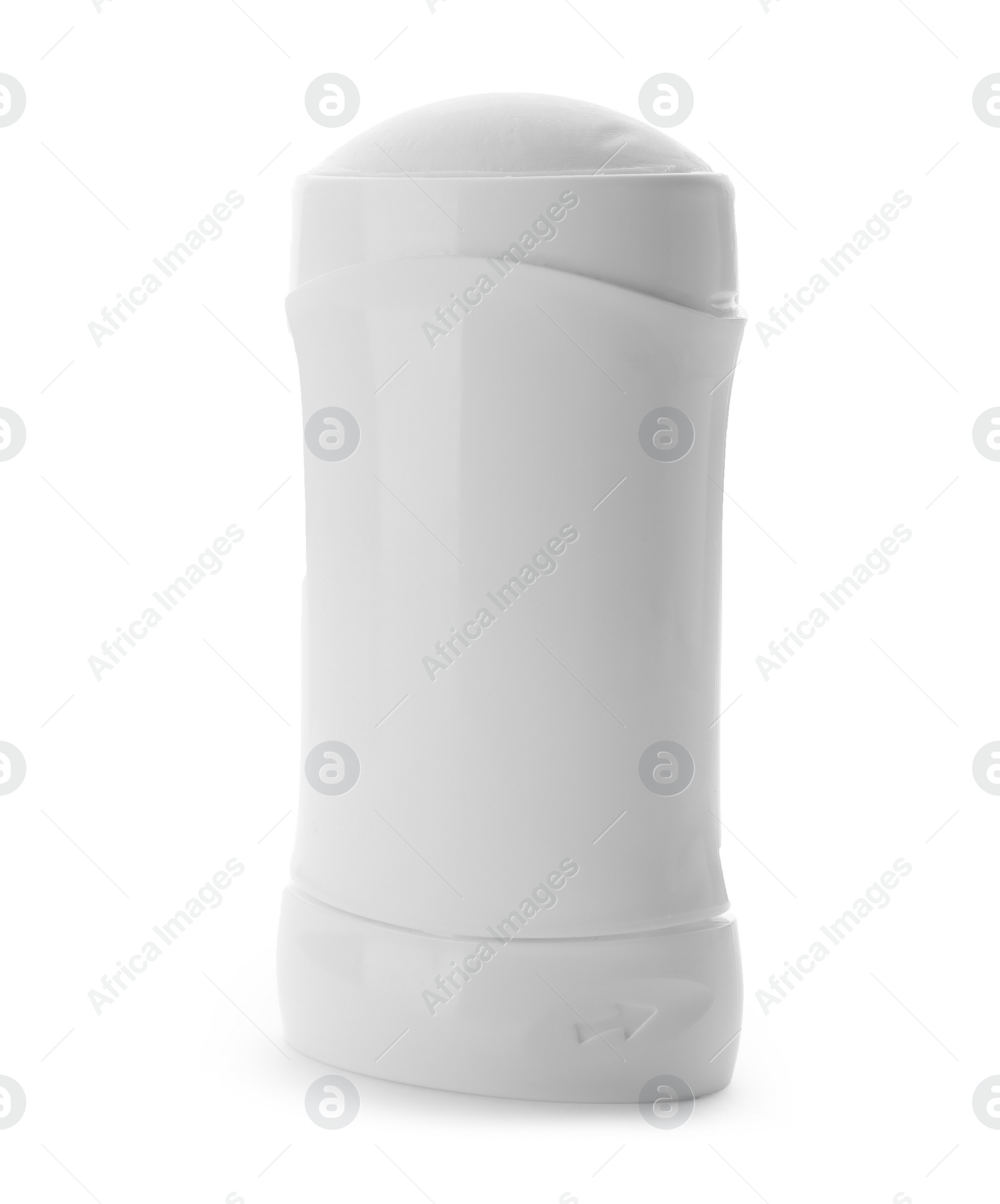 Photo of Female deodorant on white background