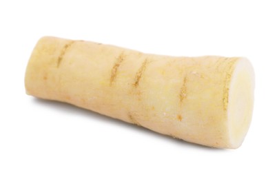 Photo of Tasty fresh ripe parsnip isolated on white