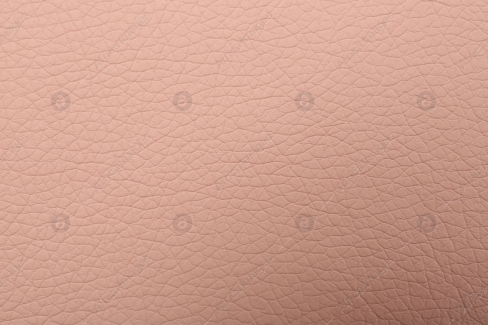 Photo of Beautiful pink leather as background, top view