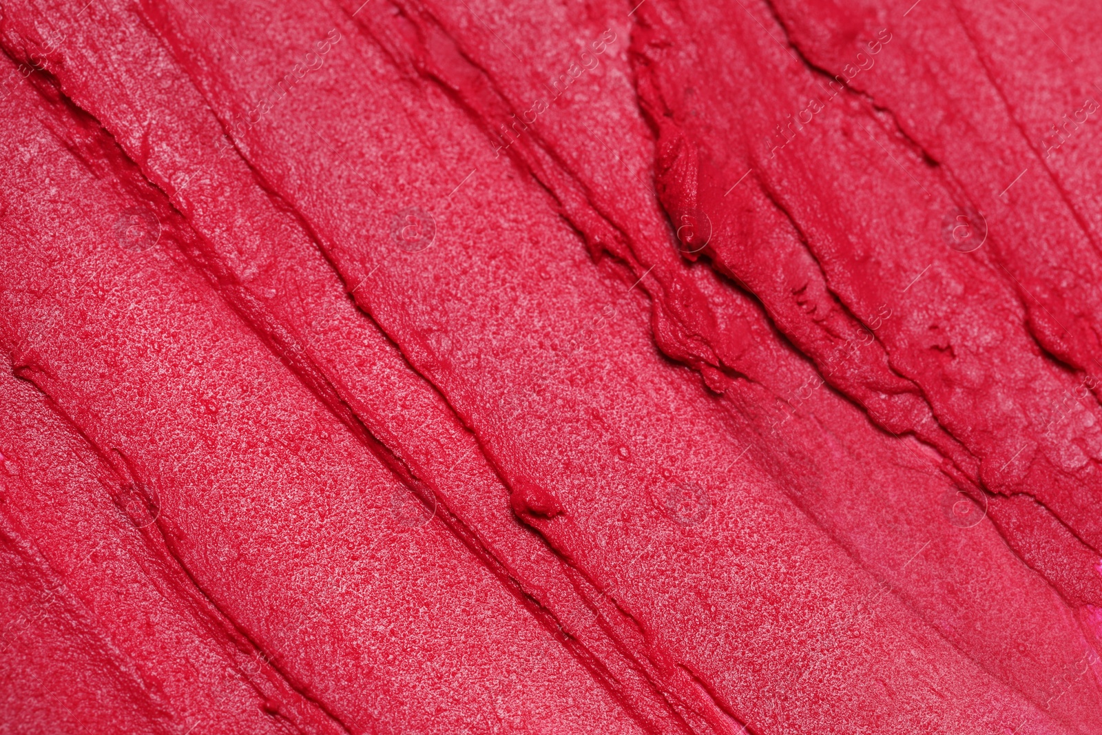 Photo of Texture of beautiful lipstick as background, closeup