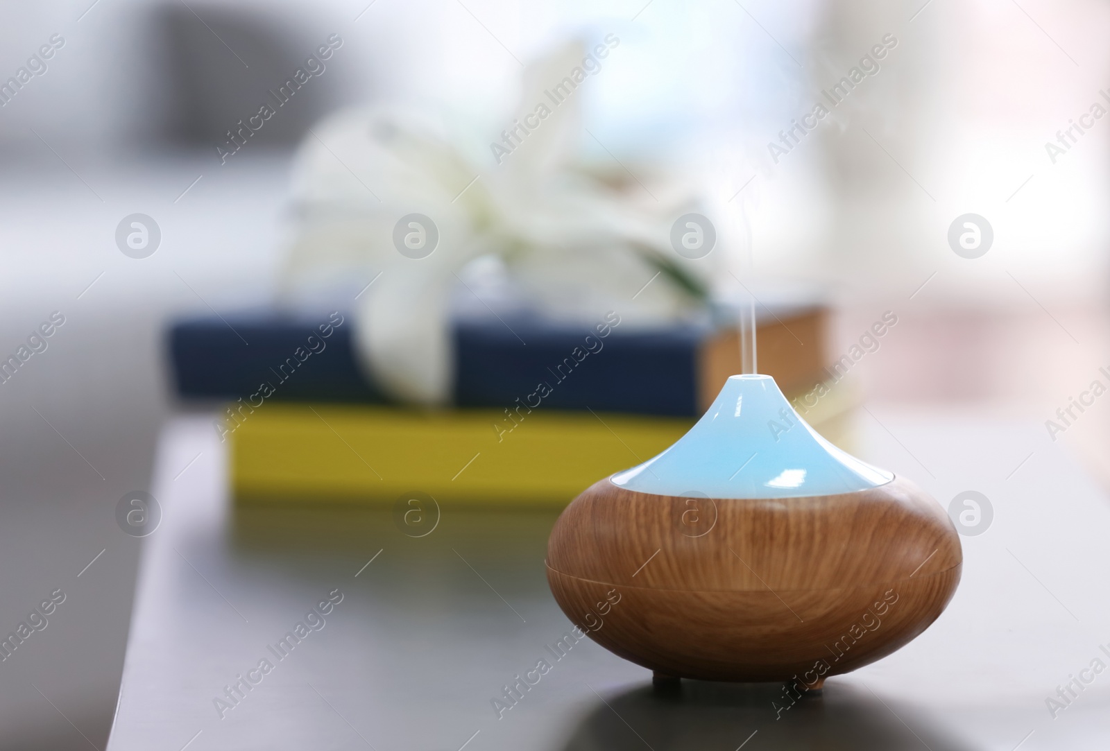 Photo of Humidifier on table at home