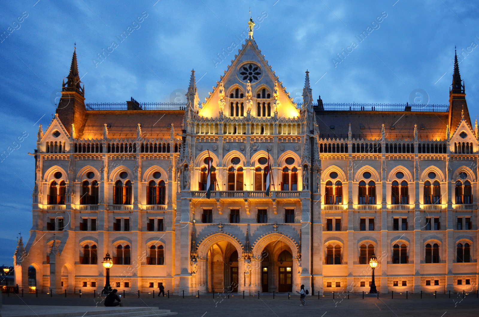 Photo of BUDAPEST, HUNGARY - JUNE 17, 2018: Beautiful view of Hungarian Parliament building