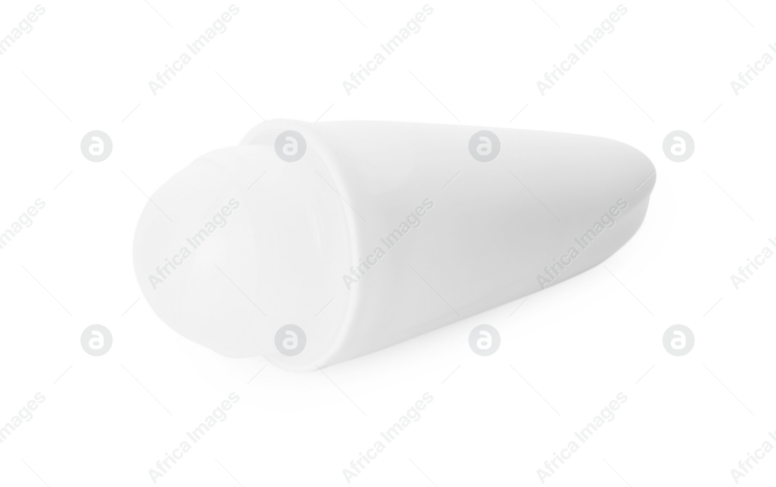 Photo of One roll-on deodorant isolated on white. Personal care product