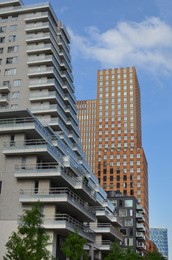 Photo of Beautiful view of modern buildings outdoors on sunny day