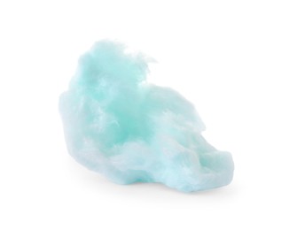 Photo of One sweet cotton candy isolated on white