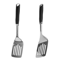 Image of Two spatulas isolated on white. Cooking utensil