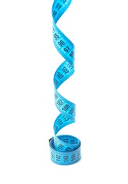 Photo of Tape measure on white background