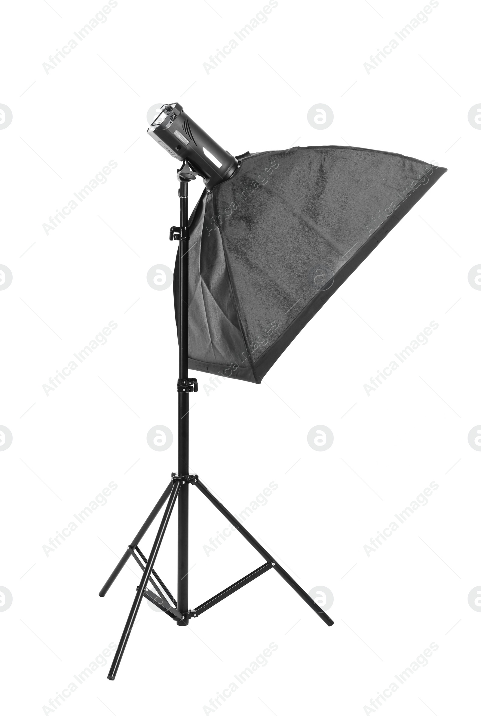 Photo of Studio lighting on white background. Food photography