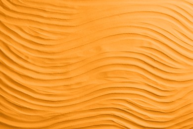 Image of Dry beach sand as background, top view